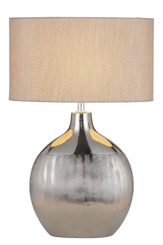 Nordic living room decoration brown table lamp wholesale exquisite ceramic bedside lamp