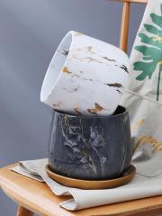 Flower Pot Planter Nordic Style Wholesale Decorative Cement Flower Pots For Home Garden Home Decor modern