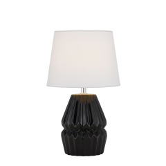 Table Lamp Base Interior Decoration Ceramic with Fabric Home Lighting and Circuitry Design Modern Simple,modern Black 303 Switch