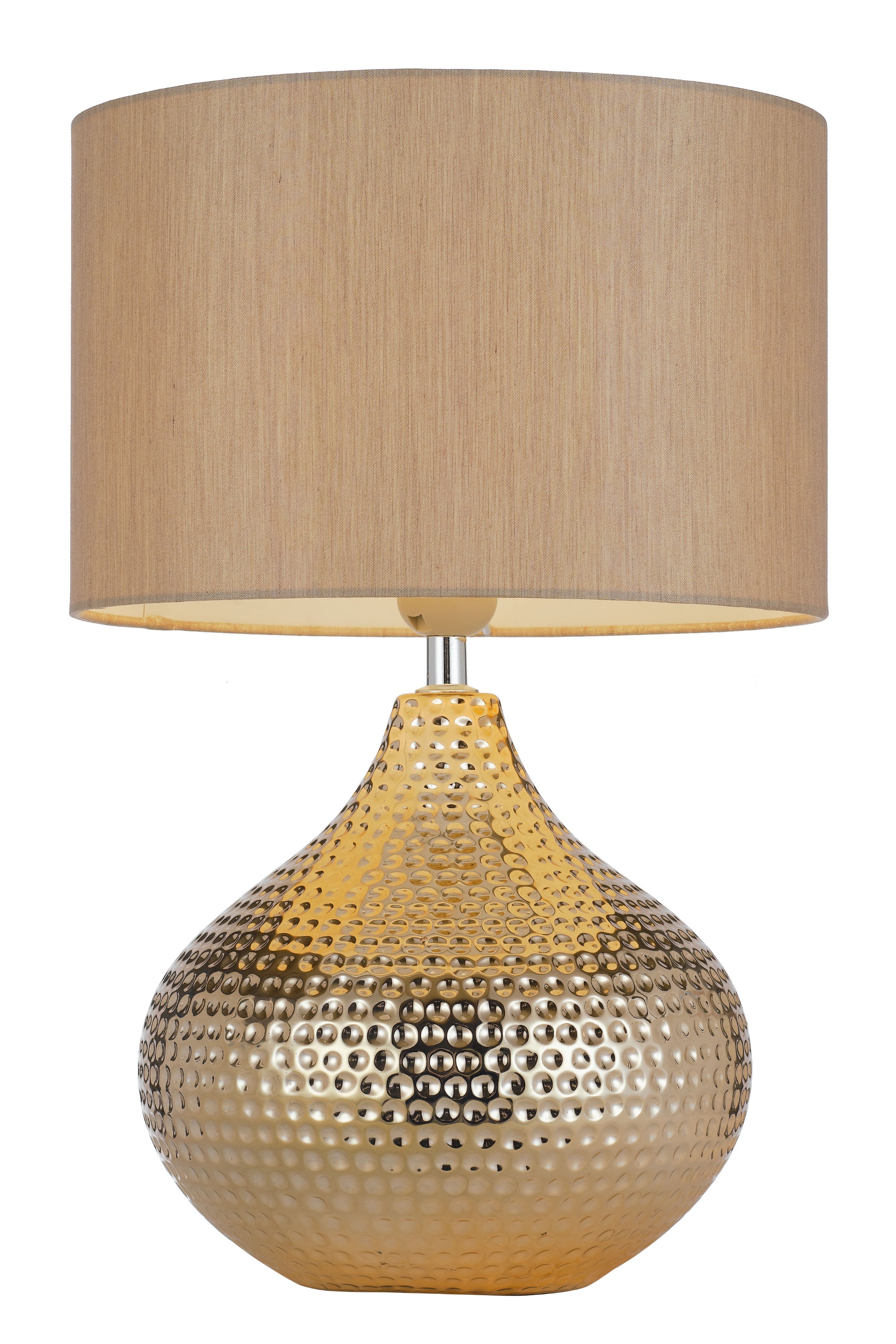 Table Lamp Vintage Fabric Lampshade Ceramics Desk Night Lights Bedside Study Indoor Lighting