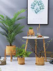 Cement Flower Pots garden Decoration Home Decor Wood Color Succulent Marble Flower Pot Vase