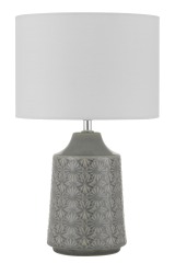 Porcelain Vase Traditional White Shade Office Home Decor Table Lamp Fashionable Chinese Lighting and Circuitry Design Modern