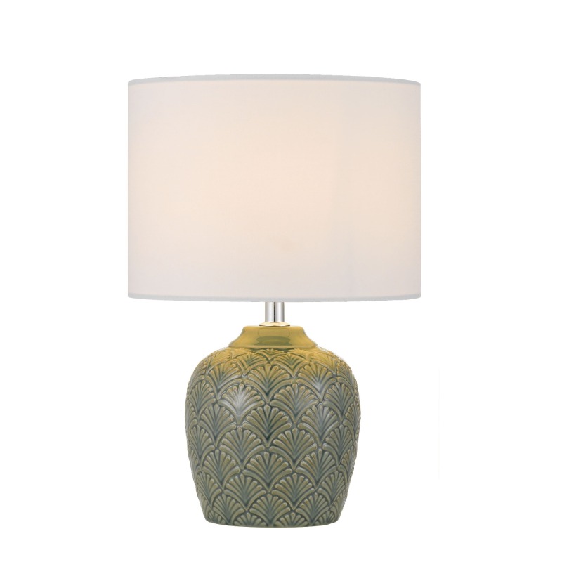 Hotel bedside ceramic table lamps white ceramic factory direct bedroom ceramic
