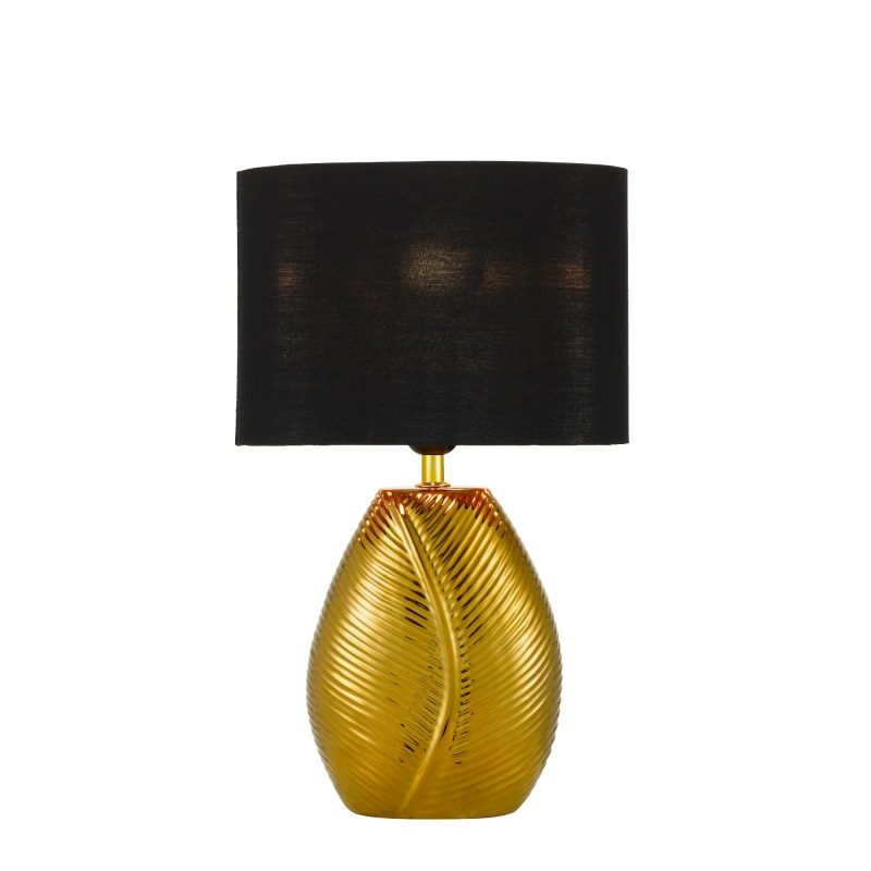 Luxury bedside lamp hotel ceramic table lamp for hotel decorative