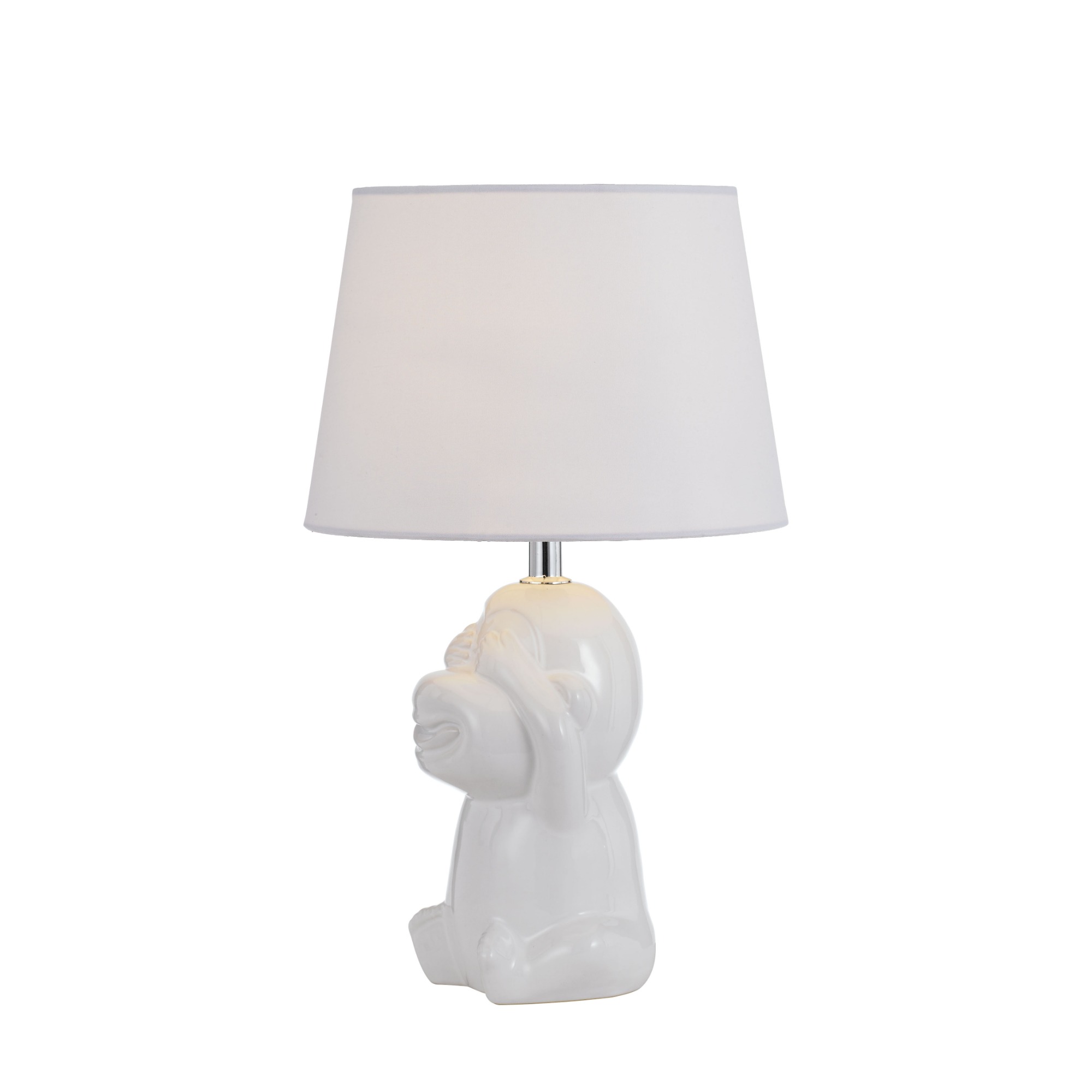 Decorative Desk Shelf Craft Ornament Home Furnishing Articles Christmas Gift Ceramic Monkey Table lamp