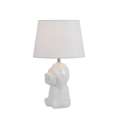 Decorative Desk Shelf Craft Ornament Home Furnishing Articles Christmas Gift Ceramic Monkey Table lamp