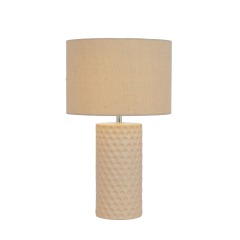 Table Lamp Light Bedside Lamps Porcelain Design Ceramic with Fabric Shade Bed Side Luxury Modern Custom Simple Fancy Chinese