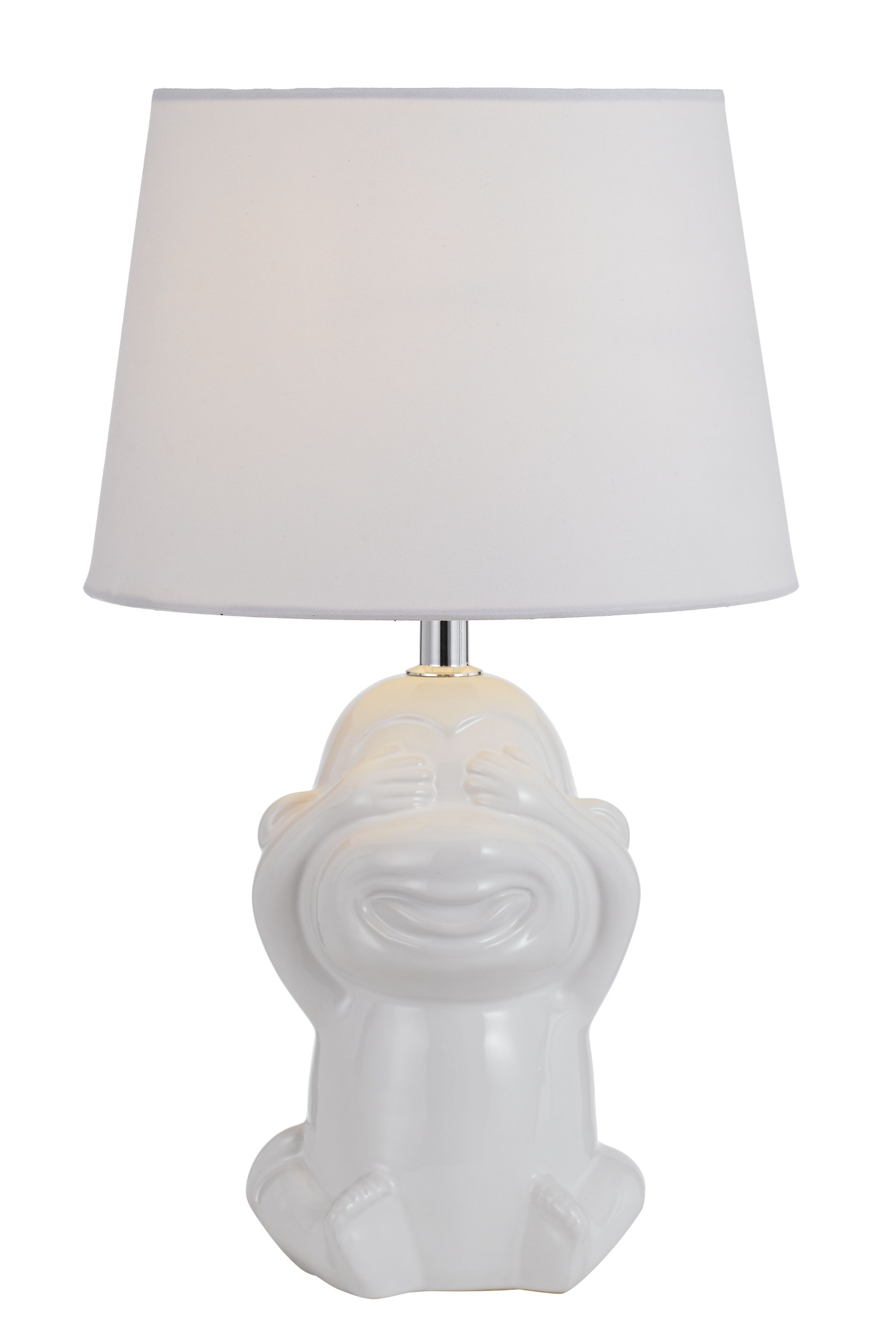 Decorative Desk Shelf Craft Ornament Home Furnishing Articles Christmas Gift Ceramic Monkey Table lamp
