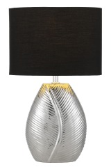 Table lamp bedroom European style wedding room ceramic table light decoration bedside lamps