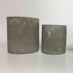 Cement flower pot Concrete Planter Pot for flower Plant Modern Indoor flowerpot cheap flower pots