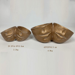 Face Family and Garden Home Decoration Flower Pot Decorations Succulent Plant Pots Made of Fiberglass Face Shape Modern