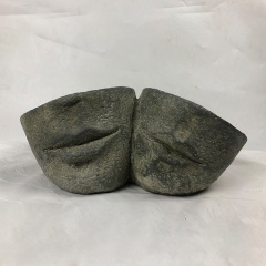 Nordic Magnesium Oxide Art Human Face Abstract Flower Pot Decoration Home Soft Decoration Succulent Plant Pot