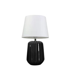 Modern Simple Hotel Room Light Ceramic LED Desk Lamp For Bedroom Bedside