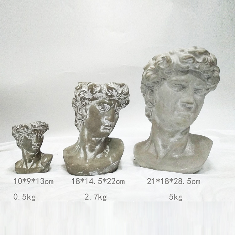 Factory direct sales of high quality bust statue home flower pot decorations room decor home decor luxury