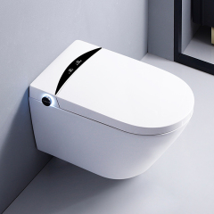 Modern ceramic two piece bathroom wc smart toilet full-automatic function