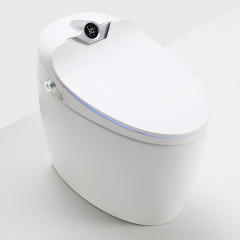 Ceramic One Piece Bathroom Smart Toilet Radar Make in China Modern Ceramic Toilet WC Smart Toliets Water Flush Fitting CE