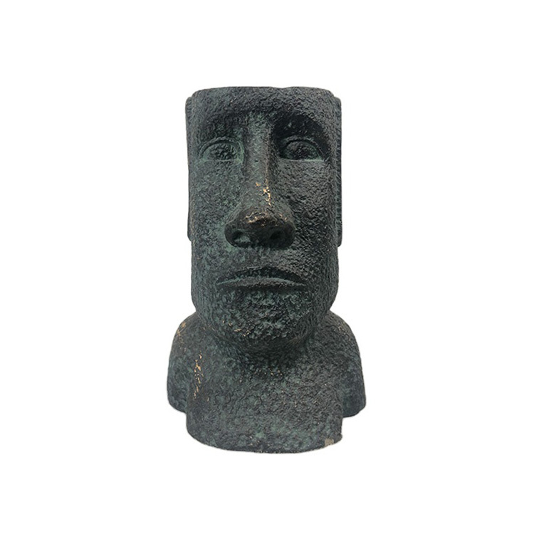 Sculpture flower potted flower container wholesale cheap home decoration face flower pot stylish modern large vase