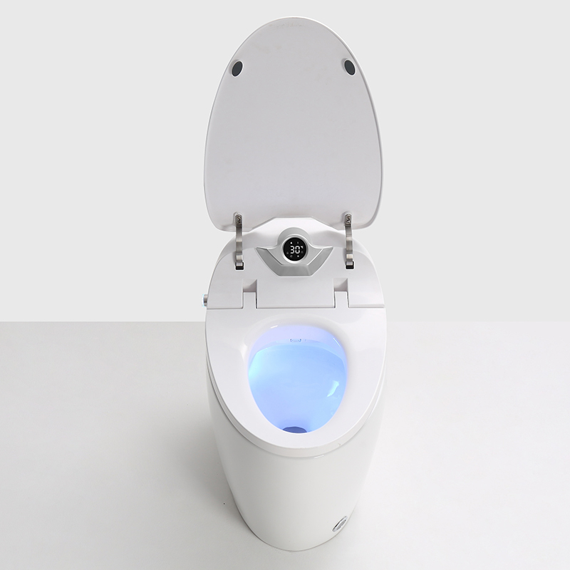 Ceramic One Piece Bathroom Smart Toilet Radar Make in China Modern Ceramic Toilet WC Smart Toliets Water Flush Fitting CE