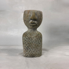 Nordic face sculpture fiberglass decorative flower pot vase indoor flower pot crafts home accessories decoration