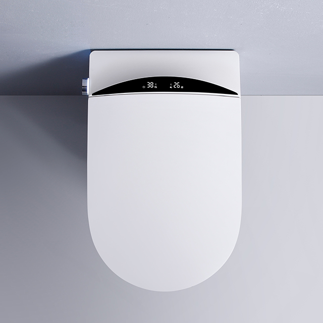 Modern ceramic two piece bathroom wc smart toilet full-automatic function