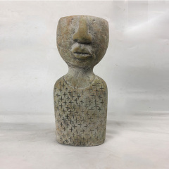 Nordic face sculpture fiberglass decorative flower pot vase indoor flower pot crafts home accessories decoration