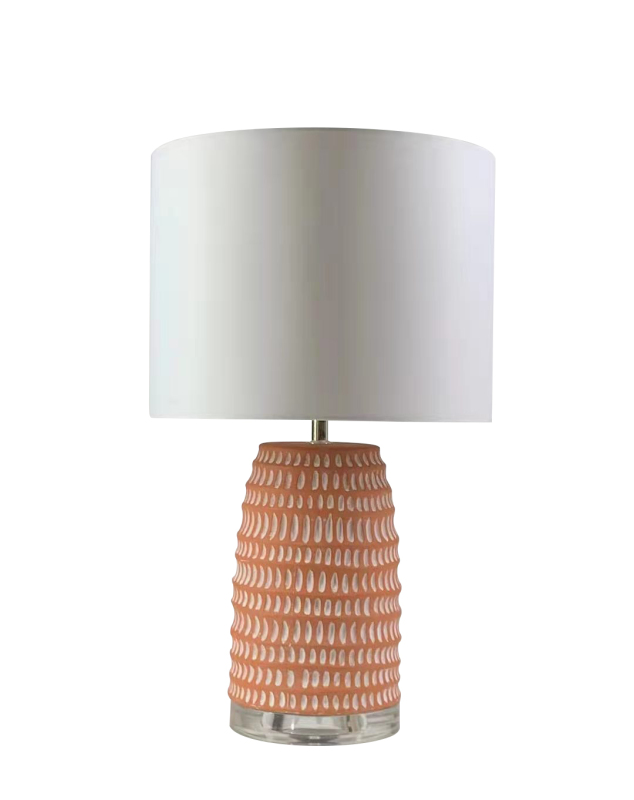 American desk lamp ceramic simple modern warm wedding room ins bedroom bedside lamp
