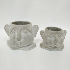 Living room porch art hotel decoration Nordic home decoration abstract figure flower pot flower pot mould