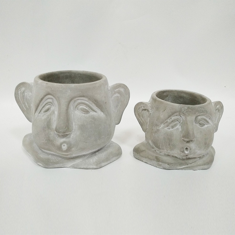 Living room porch art hotel decoration Nordic home decoration abstract figure flower pot flower pot mould