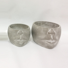 Simple head pot plant pot character home decor accessories garden decoration flower pots garden decoration