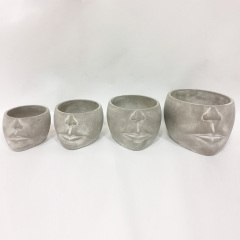 Simple head pot plant pot character home decor accessories garden decoration flower pots garden decoration