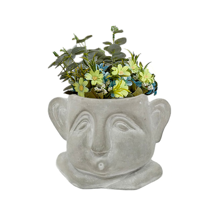 Living room porch art hotel decoration Nordic home decoration abstract figure flower pot flower pot mould