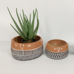 Modern flower pot surface vase cement mold plant cement flower pot concrete plant flower pot