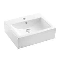 Bathroom Luxury Modern style White Ceramic Sink Standard hand Art Wash Basin