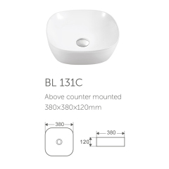 Trend Modern Design Bathroom Sink Cloakroom Lavabo Hand Wash Basin Manufacturer High Quality Fashion China Modern Desgin Support