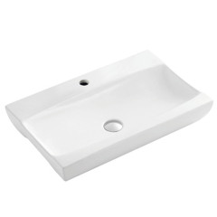 Hot products sanitary ware hand modern bathroom sink ceramic art basins washroom glossy white hand wash basin