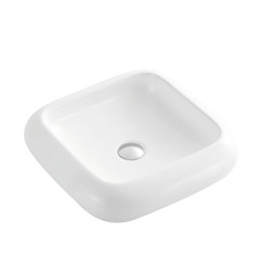 High quality durable countertop portable sinks basin bathroom vanity with sink white color