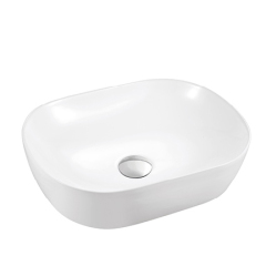 Made in china cabinet basin in bathroom vanity portable shampoo basin white