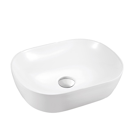 Made in china cabinet basin in bathroom vanity portable shampoo basin white