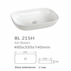 High quality white Marble basin American Standard Countertop Sinks