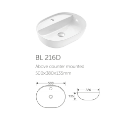 China manufacturer high quality white Marble basin American Standard Countertop Sinks