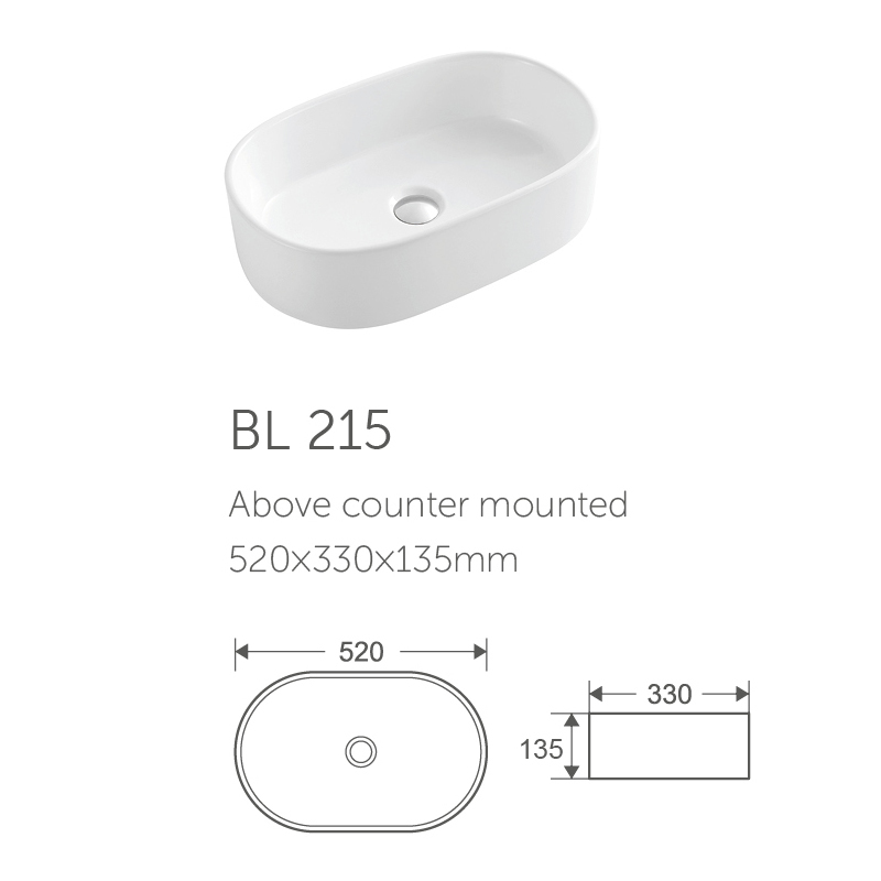 High quality medical hand sink art fashionable washing basin