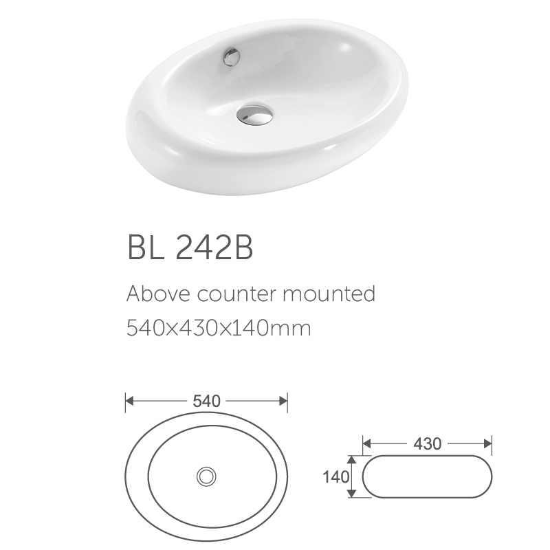 Bathroom basin single creamic engineered wash basin art sink basin bathroom vanity with ceramic