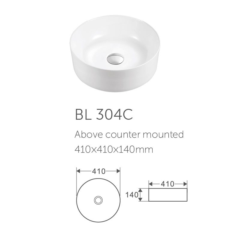 Hot sale ceramic round lavabo art luxury bathroom sinks wash basin baskom portable basin