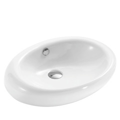 Bathroom basin single creamic engineered wash basin art sink basin bathroom vanity with ceramic