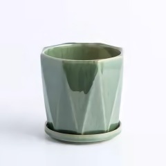 Personalized succulent ceramic flower pots fashion simple Nordic style green plants potted home gardening decoration