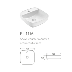 Factory Good price Bathroom Basin Ceramic Lavabo Sink For Sale
