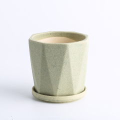 Nordic minimalist style frosted texture home decor indoor succulents potted ceramic flower pots ceramic pots for indoor plants