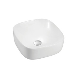 Professional Manufacture Kitchen Handmade Ceramic Art Bathroom Above Counter Sinks Handwash Basin