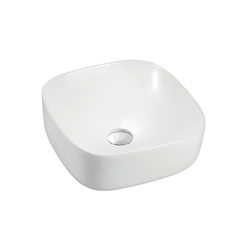 Professional Manufacture Kitchen Handmade Ceramic Art Bathroom Above Counter Sinks Handwash Basin