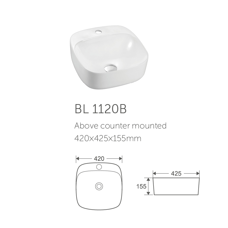 Hot sales China manufacturer high quality bathroom ceramics art sink basin wtih the tap hole